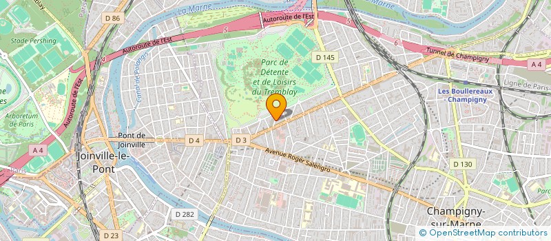 localisation de l'entreprise DAMO à CHAMPIGNY-SUR-MARNE