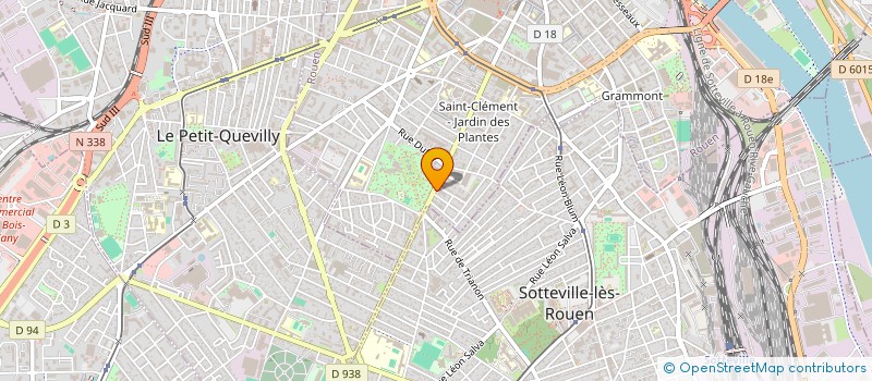 localisation de l'entreprise DAMOIS ET VANCORSELIS à ROUEN
