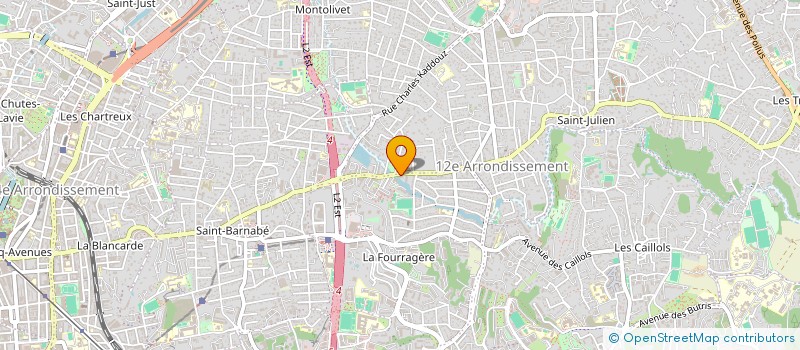 localisation de l'entreprise DAMON ELAGAGE  MARSEILLE