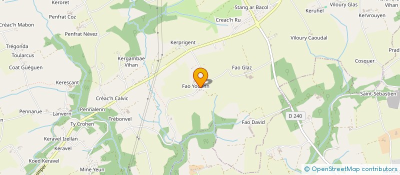 localisation de l'entreprise DAMONA SPA  PLONEOUR-LANVERN