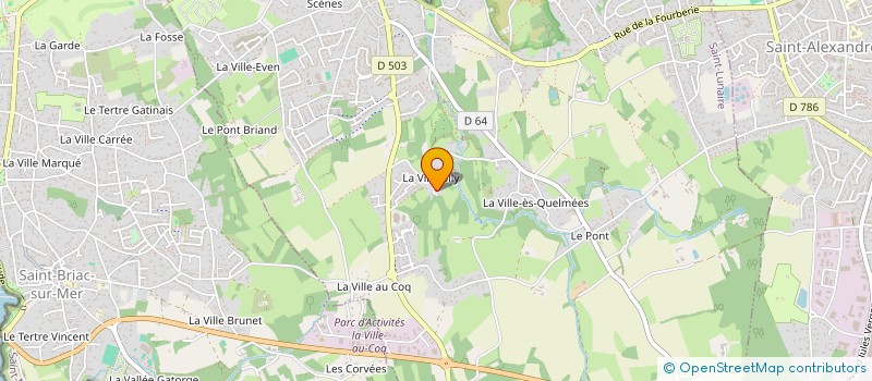 localisation de l'entreprise DAMONET  SAINT-LUNAIRE