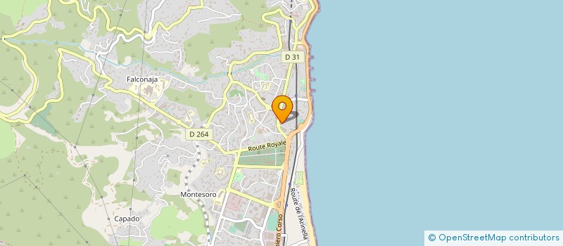 localisation de l'entreprise DAMOS à BASTIA