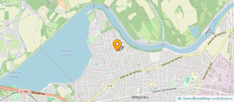 localisation de l'entreprise DAMOUR  MEYZIEU