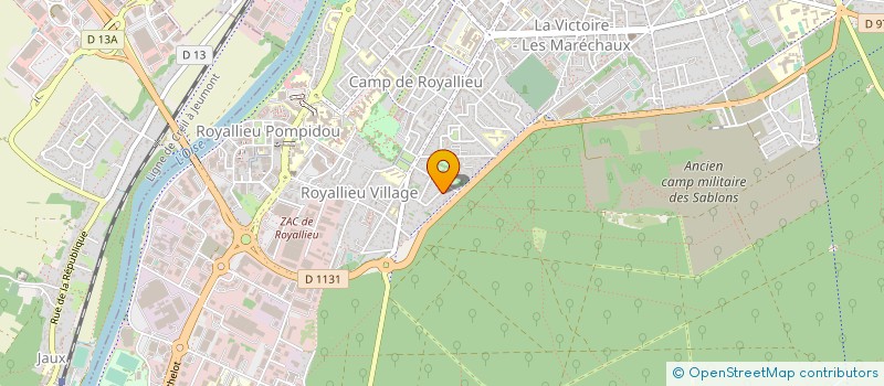 localisation de l'entreprise DAMOUR ET CHOUVELON  COMPIEGNE