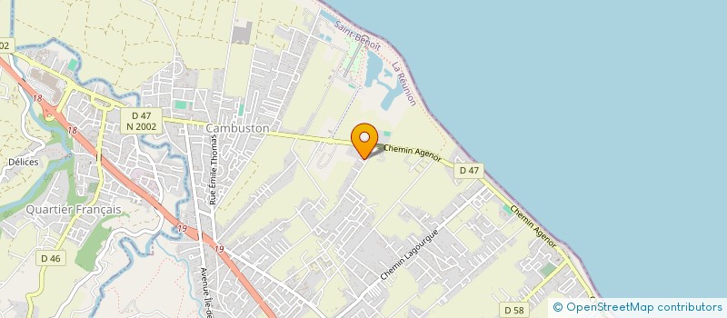 localisation de l'entreprise DAMOUR FAMILY  SAINT-ANDRE