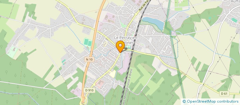 localisation de l'entreprise DAMOUR SOCIETE  LE PERRAY-EN-YVELINES