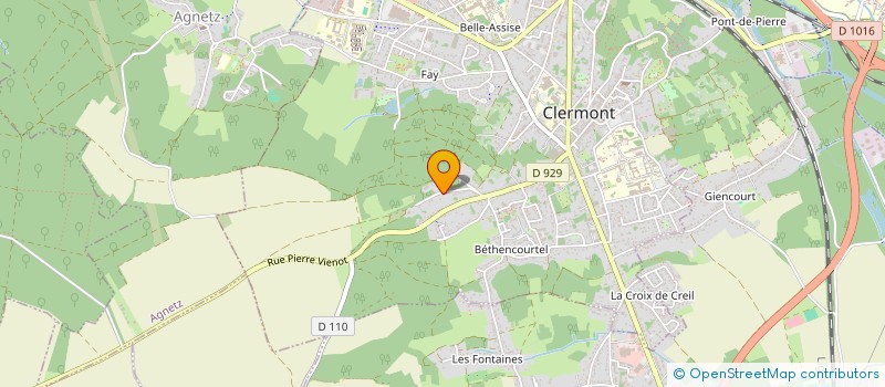 localisation de l'entreprise DAMOVANE  FITZ-JAMES