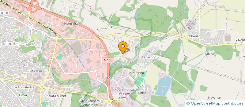 localisation de l'entreprise DAMOYS à VANNES