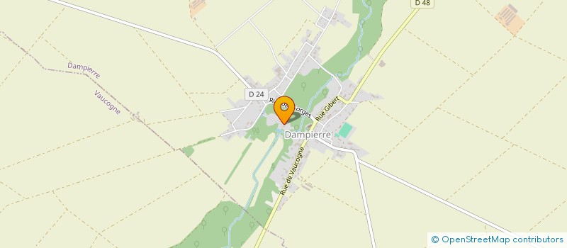 localisation de l'entreprise DAMPIERRE AGRI  DAMPIERRE