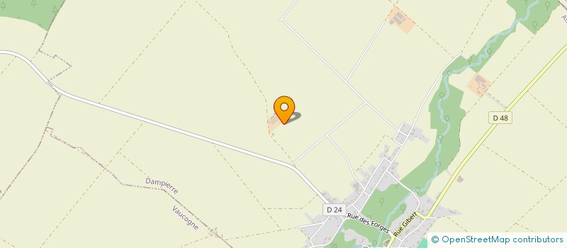 localisation de l'entreprise DAMPIERRE ENERGIES RENOUVELABLES à DAMPIERRE