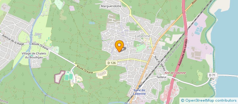 localisation de l'entreprise DAMPOL à LABENNE