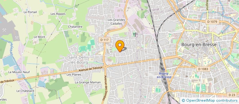 localisation de l'entreprise DAMS à SAINT-DENIS-LES-BOURG