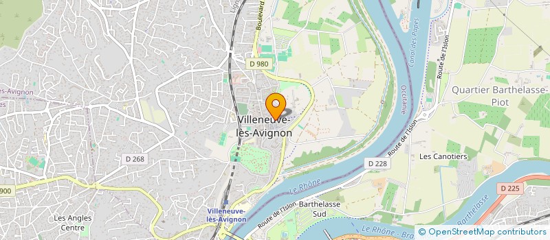localisation de l'entreprise DAMS à VILLENEUVE-LES-AVIGNON