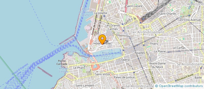 localisation de l'entreprise DAMS à MARSEILLE