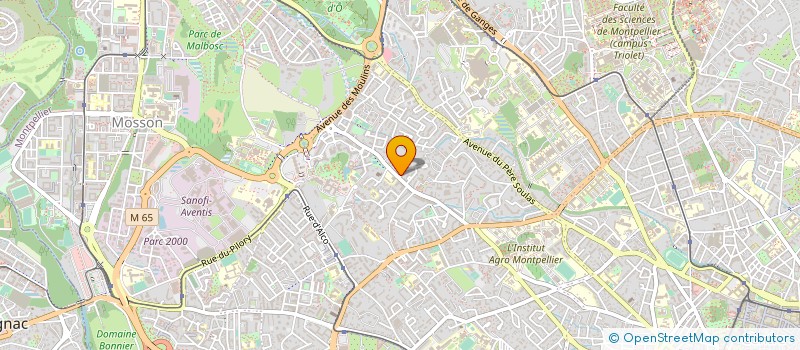 localisation de l'entreprise DAMS NETTOYAGE à MONTPELLIER