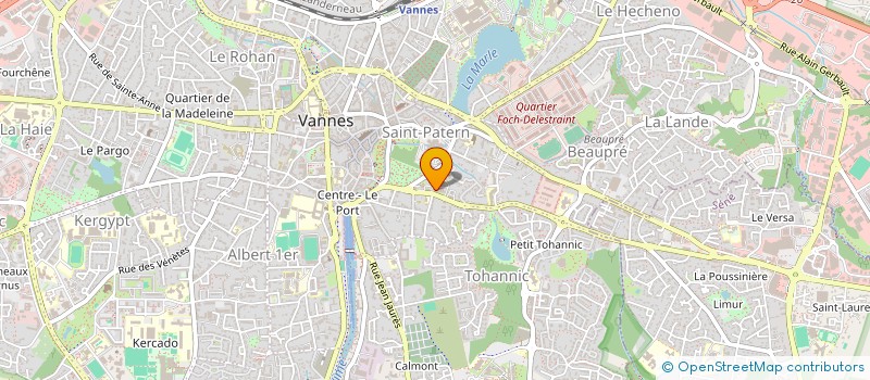 localisation de l'entreprise DAMSO INDUSTRY à VANNES