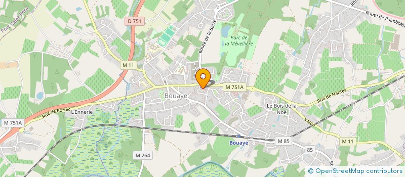 localisation de l'entreprise DAMSYSTEM  BOUAYE