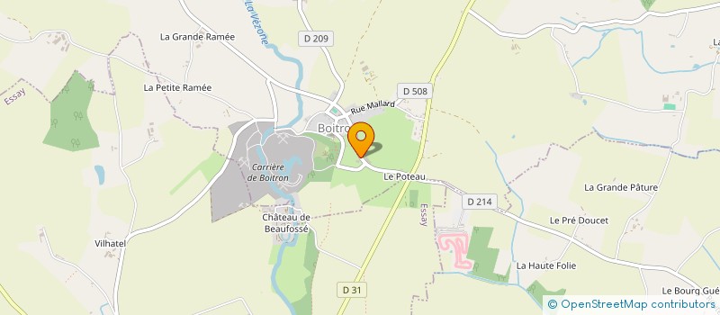 localisation de l'entreprise DAMT IMMOBILIER à BOITRON