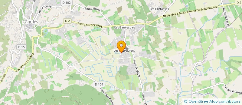 localisation de l'entreprise DAMTAM  LIOUX