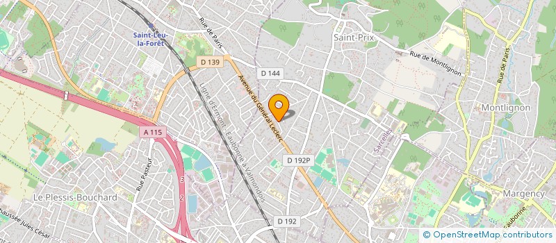 localisation de l'entreprise DAMVO à SAINT-PRIX