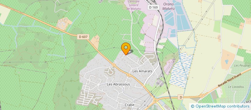 localisation de l'entreprise DAMYOA à NARBONNE