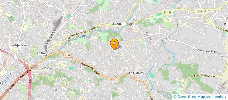 localisation de l'entreprise DAMYWAY à MARSEILLE