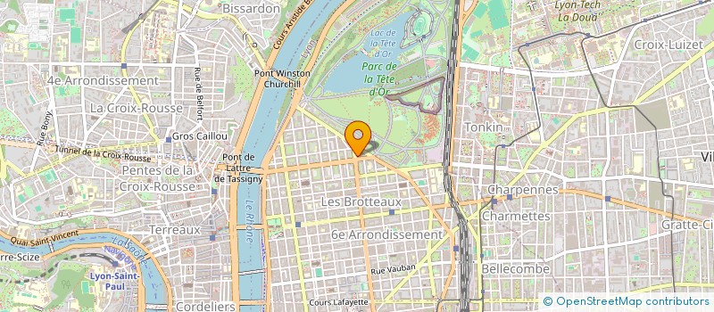 localisation de l'entreprise DAN 18  LYON