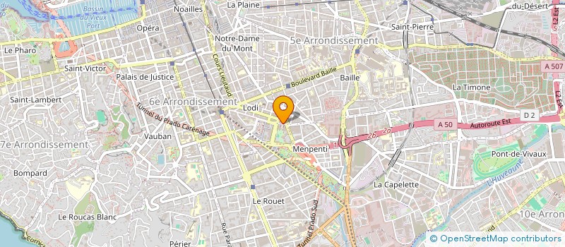 localisation de l'entreprise DAN à MARSEILLE