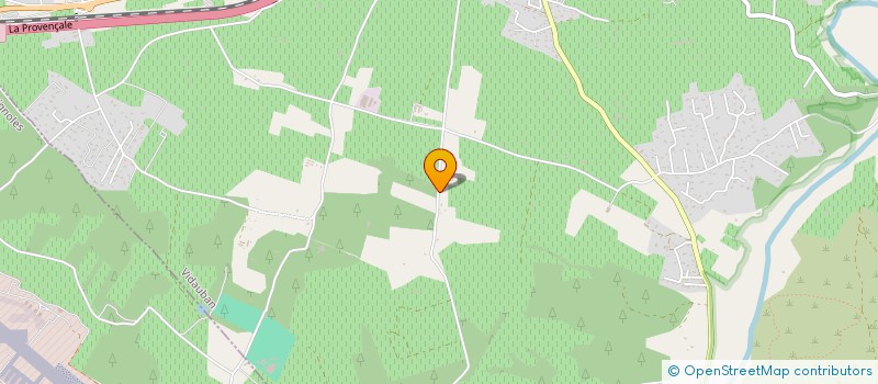 localisation de l'entreprise DAN  VIDAUBAN