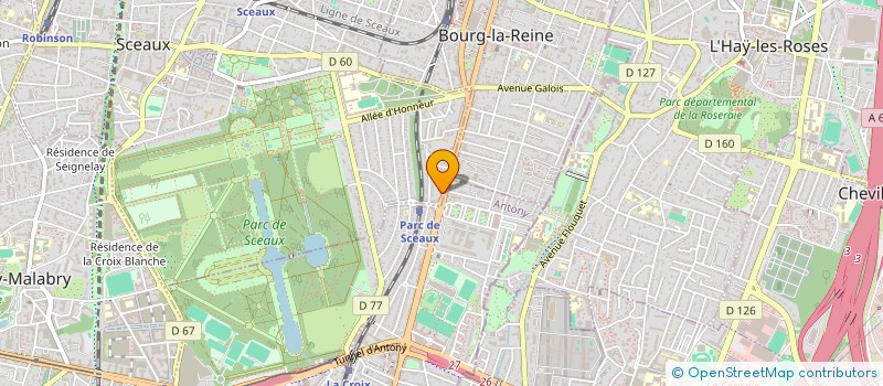 localisation de l'entreprise DAN à SCEAUX