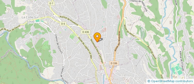 localisation de l'entreprise DAN à SAINT-PAUL-DE-VENCE