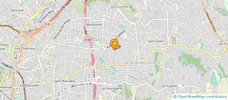 localisation de l'entreprise DAN à MARSEILLE