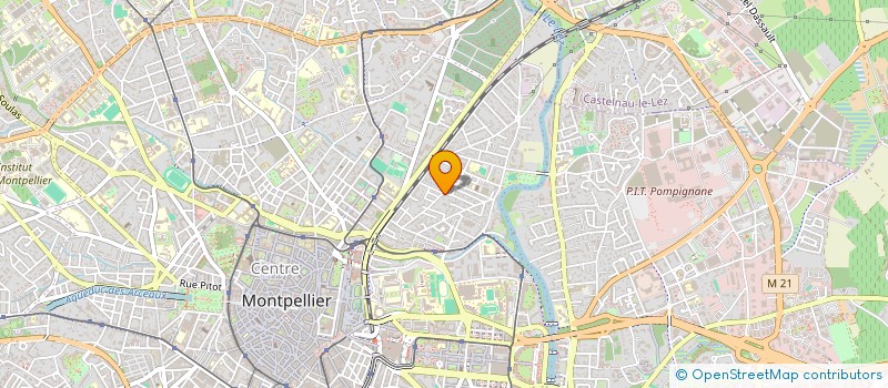 localisation de l'entreprise DAN à MONTPELLIER