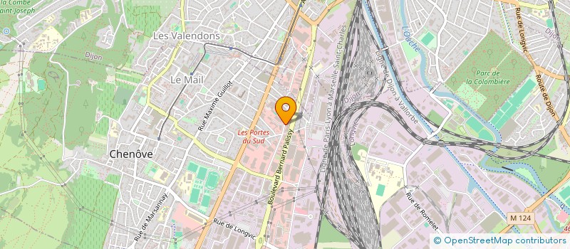 localisation de l'entreprise DAN BEL AUTO à CHENOVE
