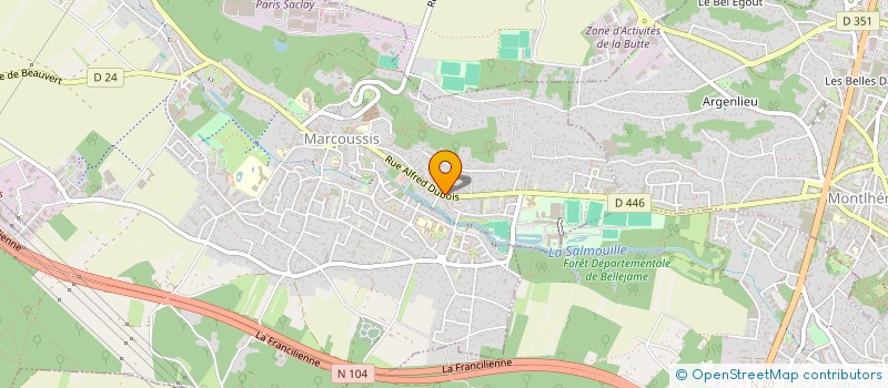 localisation de l'entreprise DAN CONSULTING à MARCOUSSIS