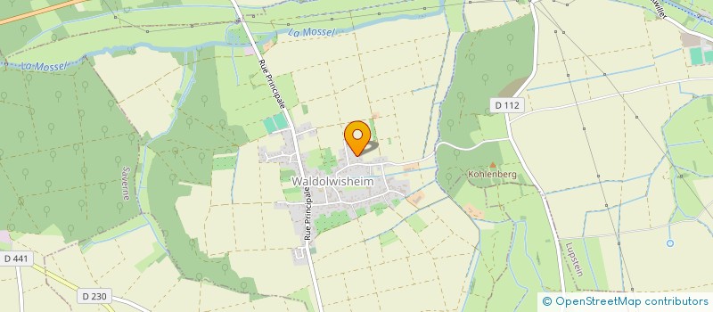 localisation de l'entreprise DAN DUBACH  WALDOLWISHEIM