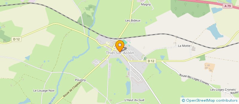 localisation de l'entreprise DAN'E  GARNAT-SUR-ENGIEVRE