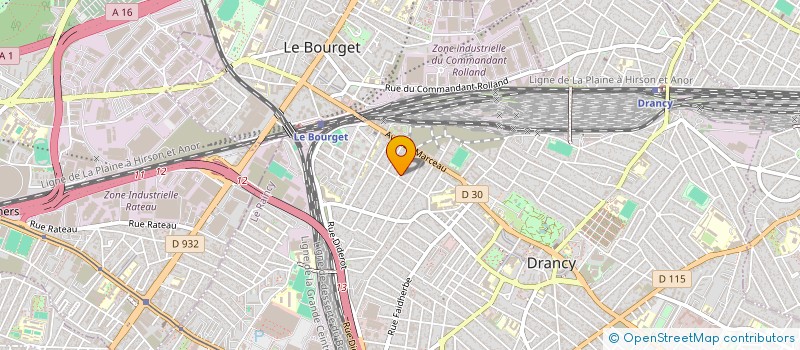 localisation de l'entreprise DAN EXPRESS à DRANCY