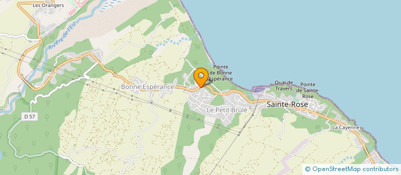 localisation de l'entreprise DAN FOND GALET  SAINTE-ROSE