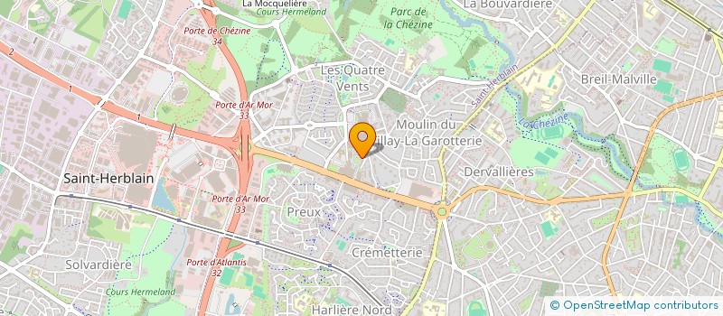 localisation de l'entreprise DAN'INFO  SAINT-HERBLAIN