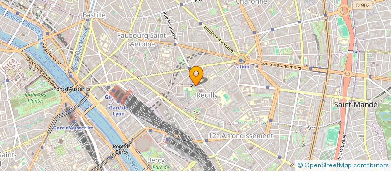 localisation de l'entreprise DAN INTERIM  PARIS