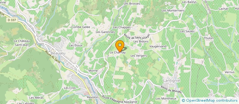 localisation de l'entreprise DAN INVEST  LANTIGNIE