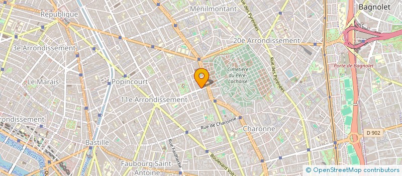 localisation de l'entreprise DAN ITTAH  PARIS