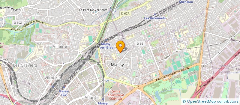 localisation de l'entreprise DAN KWADO à MASSY