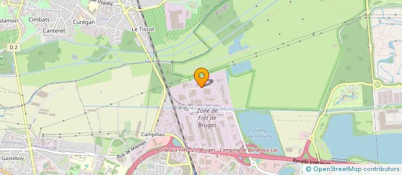 localisation de l'entreprise DAN & MILA  BRUGES