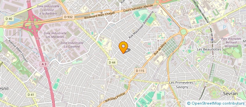 localisation de l'entreprise DAN NETTOYAGE à AULNAY-SOUS-BOIS