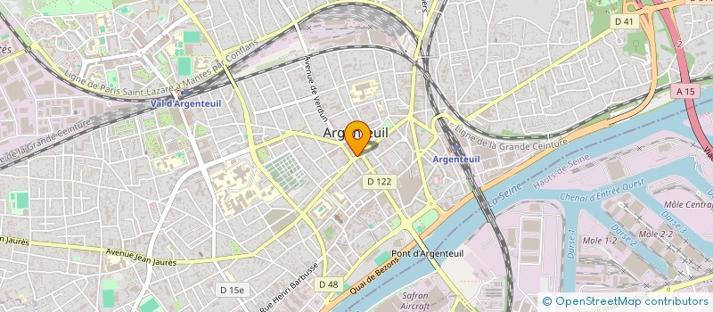 localisation de l'entreprise DAN'S SHIP  ARGENTEUIL