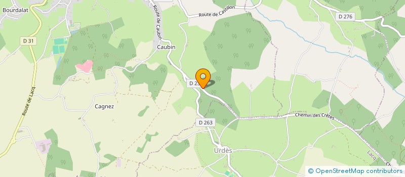 localisation de l'entreprise DAN'SOL PEINTURE  ARTHEZ-DE-BEARN