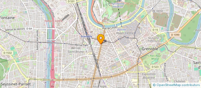 localisation de l'entreprise DAN STECYR à GRENOBLE