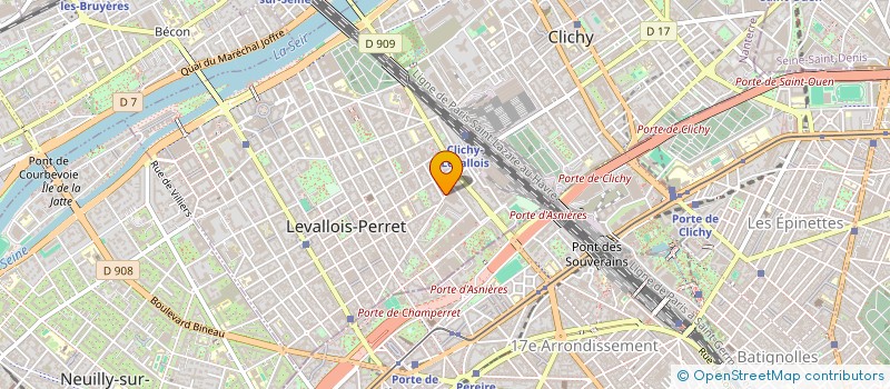 localisation de l'entreprise DAN VIDEO FRANCE à LEVALLOIS-PERRET